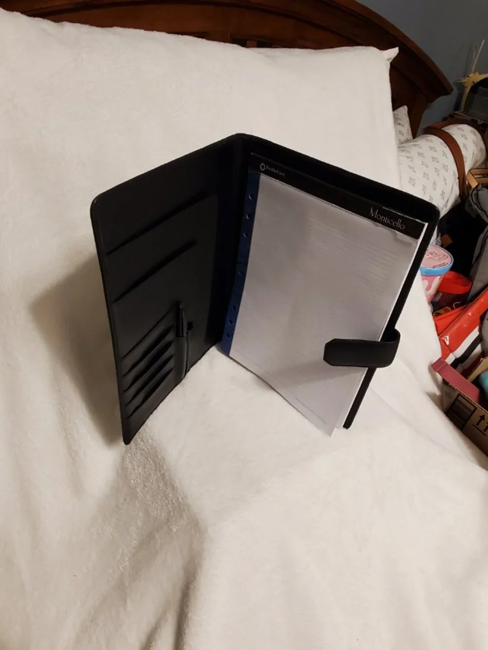 Franklin Covey Soft Leather Planner Portfolio EUC! *updated